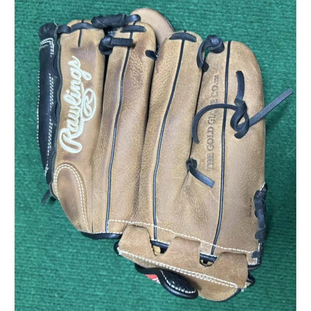Rawlings Premium Mark Of A Pro 12.5 LHT Brown Basket-Web Adult Baseball Glove